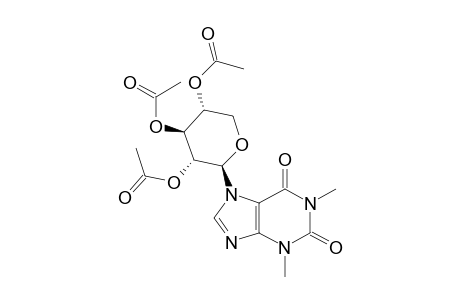 7-(beta-D-XYLOPYRANOSYL)THEOPHYLLINE, TRIACETATE