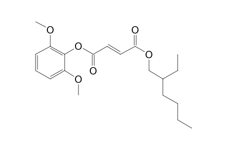 Fumaric acid, 2,6-dimethoxyphenyl 2-ethylhexyl ester