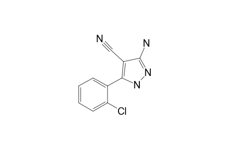 3-Amino-5-(2-chlorophenyl)-1H-pyrazole-4-carbonitrile