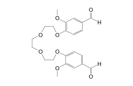 1,4,7,10-Tetraoxadecane, 1,10-bis(4'-formyl-2'-methoxyphenyl)-
