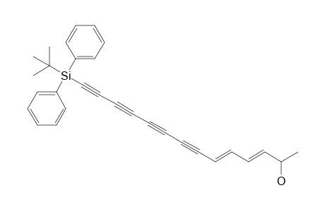 (3E,5E)-14-[tert-butyl(diphenyl)silyl]-2-tetradeca-3,5-dien-7,9,11,13-tetraynol