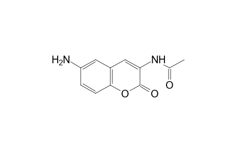 3-acetamido-6-aminocoumarin