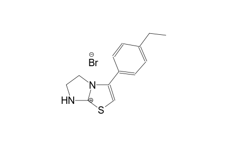 3-(4-ethylphenyl)-5,6-dihydroimidazo[2,1-b]thiazol-7-ium bromide