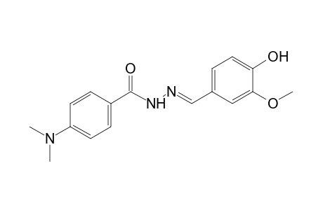 p-(dimethylamino)benzoic acid, vanillylidenehydrazide