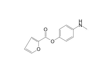 2-furoic acid, p-(methylamino)phenyl ester