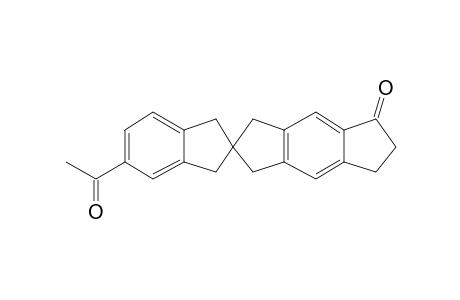 5'-Acetyl-1',3',6,7-tetrahydro-1H-spiro[S-indacene-2,2'-inden]-5(3H)-one