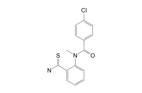 2-(4-CHLOROBENZOYLMETHYLAMINO)-THIOBENZAMIDE