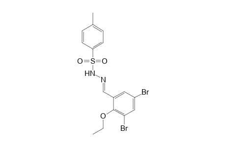 p-toluenesulfonic acid, (3,5-dibromo-2-ethoxybenzylidene)hydrazide