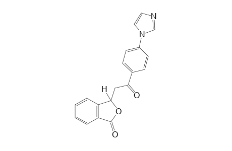 3-[p-(imidazol-1-yl)phenacyl]phthalide