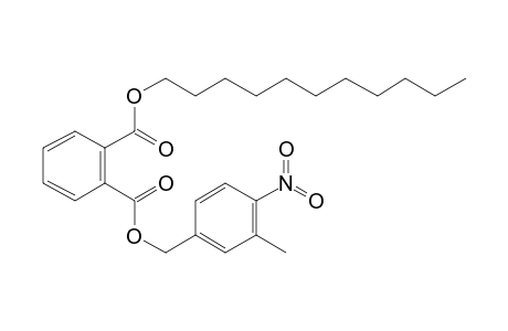 Phthalic acid, 3-methyl-4-nitrobenzyl undecyl ester