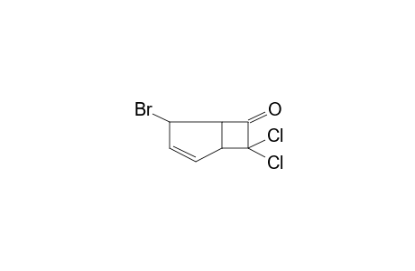 4-Bromanyl-7,7-bis(chloranyl)bicyclo[3.2.0]hept-2-en-6-one