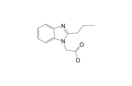 Acetic acid, 2-(2-propyl-1-benzimidazolyl)-