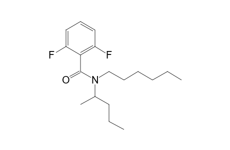 Benzamide, 2,6-difluoro-N-(2-pentyl)-N-hexyl-