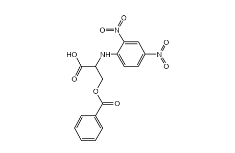 N-(2,4-dinitrophenyl)-L-serine, benzoate(ester)