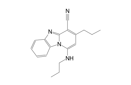 3-propyl-1-(propylamino)pyrido[1,2-a]benzimidazole-4-carbonitrile