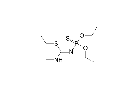 (ANTI)-S-ETHYL-N-METHYL-N'-DIETHOXYTHIOPHOSPHORYLISOTHIOUREA