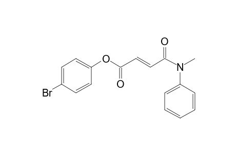 Fumaric acid, monoamide, N-methyl-N-phenyl-, 4-bromophenyl ester