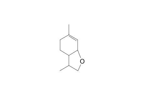 3,6-Dimethyl-2,3,3a,4,5,7a-hexahydro-1-benzofuran