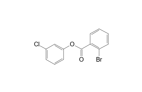 2-Bromobenzoic acid, 3-chlorophenyl ester