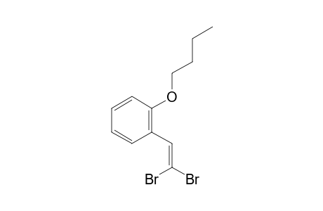 1-butoxy-2-(2,2-dibromovinyl)benzene