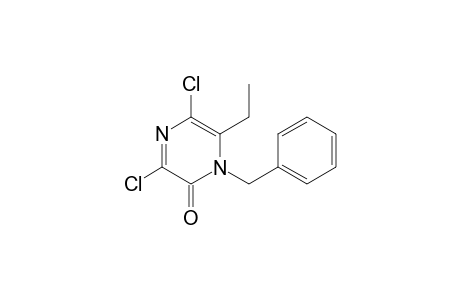 3,5-Dichloro-1-benzyl-6-ethyl-2(1H)-pyrazinone