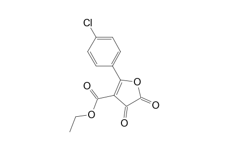 2-(4-Chlorophenyl)-4,5-diketo-furan-3-carboxylic acid ethyl ester