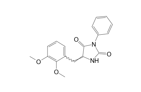 5-(2,3-dimethoxybenzylidene)-3-phenylhydantoin