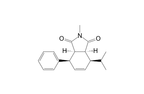 1H-Isoindole-1,3(2H)-dione, 3a,4,7,7a-tetrahydro-2-methyl-4-(1-methylethyl)-7-phenyl-, (3a.alpha.,4.beta.,7.beta.,7a.alpha.)-(.+-.)-