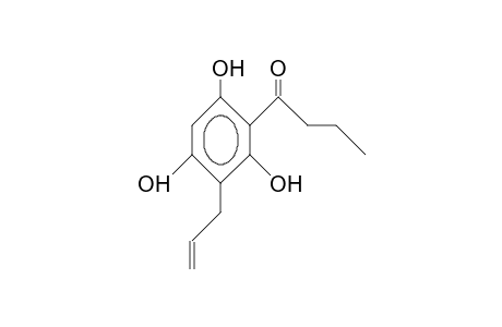 1-(3-ALLYL-2,4,6-TRIHYDROXYPHENYL)-1-BUTANON,3-ALLYLPHLOROBUTYROPHENON