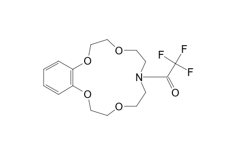 13-(2,2,2-Trifluoroacetyl)-5,6-benzo-1,4,7,10-tetraoxa-13-azacyclopentadec-5-ene