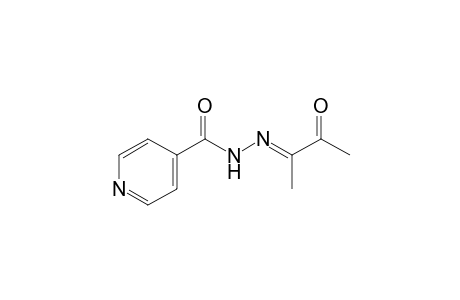 isonicotinic acid, (1-methyl-2-oxopropylidene)hydrazide