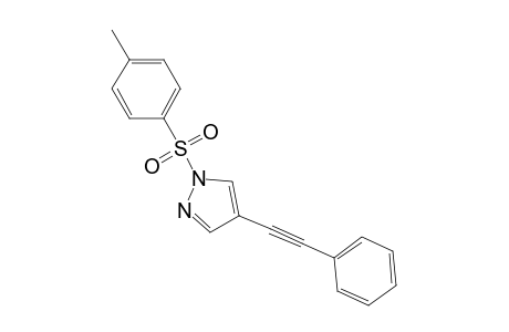 4-PHENYLETHINYL-1-TOSYLPYRAZOL