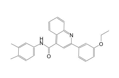N-(3,4-dimethylphenyl)-2-(3-ethoxyphenyl)-4-quinolinecarboxamide