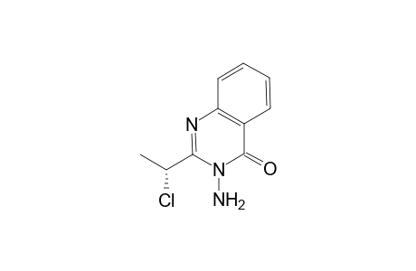 3-Amino-2-[(1R)-1-chloroethyl]-4-quinazolinone