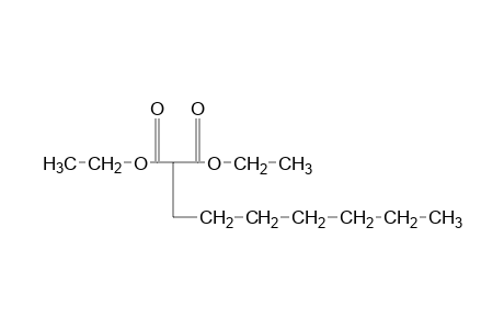 Heptylmalonic acid, diethyl ester