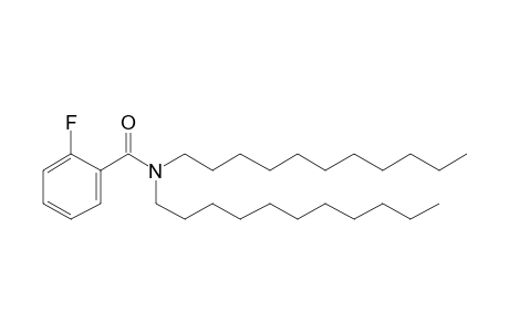 Benzamide, N,N-diundecyl-2-fluoro-