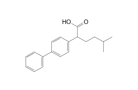 5-methyl-2-(p-biphenylyl)hexanoic acid