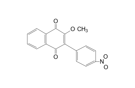 2-methoxy-3-(p-nitrophenyl)-1,4-naphthoquinone