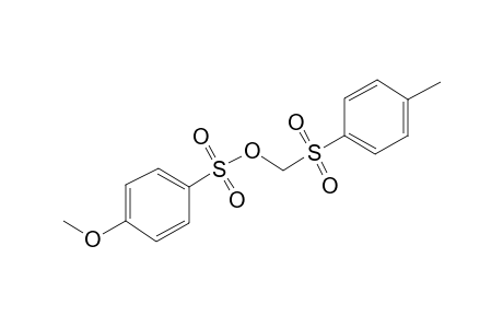 Benzenesulfonic acid, 4-methoxy-, [(4-methylphenyl)sulfonyl]methyl ester