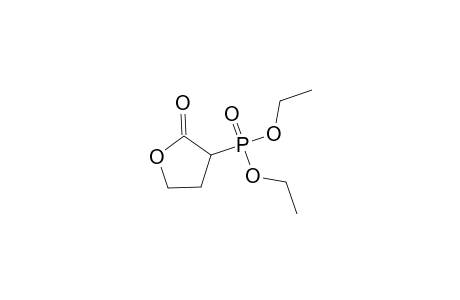Phosphonic acid, (tetrahydro-2-oxo-3-furanyl)-, diethyl ester