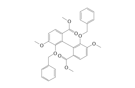 Dimethyl 6,6'-dibenzyloxy-5,5'-dimethoxybiphenyl-2,2'-dicarboxylate