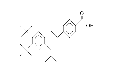 1-(4-Carboxy-phenyl)-2-trans-(7-isobutyl-1,1,4,4-tetramethyl-6-tetralinyl)-propene