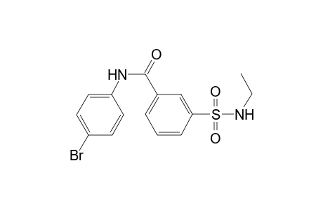 N-(4-Bromo-phenyl)-3-ethylsulfamoyl-benzamide