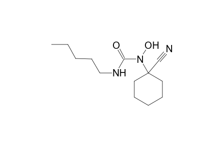 N-(1'-Cyanocyclohexyl)-N'-pentyl-N-hydroxyurea