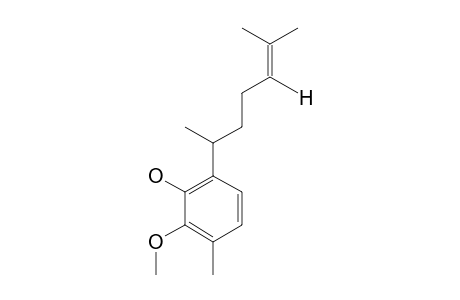 ORTHO-CURCUHYDROQUINONE-6-O-METHYLETHER