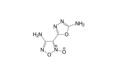 3(4)-R-Amino-4(3)-(5-amino-1,3,4-oxadiazol-2-yl)furoxan