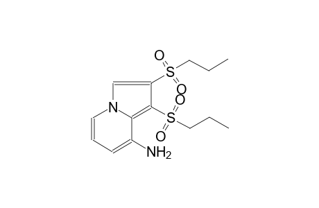 1,2-Bis-(propane-1-sulfonyl)-indolizin-8-ylamine