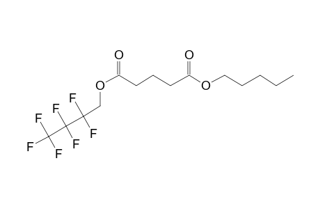 Glutaric acid, 2,2,3,3,4,4,4-heptafluorobutyl pentyl ester