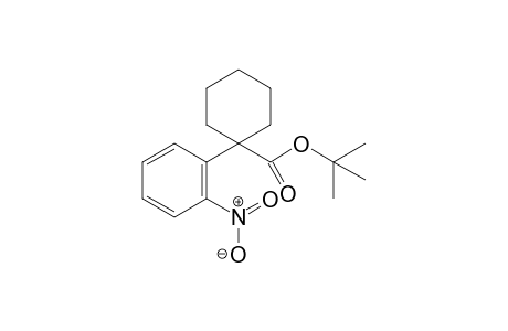 tert-butyl 1-(2-nitrophenyl)cyclohexanecarboxylate