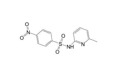 N-(6-methyl-2-pyridinyl)-4-nitrobenzenesulfonamide